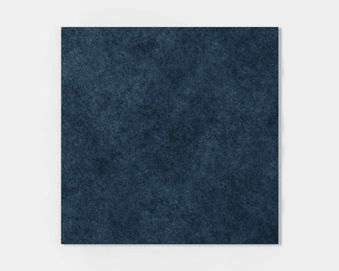 Single Edge FeltForms Acoustic Tile in Denim blue color