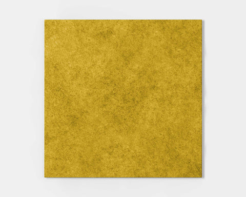 Single Edge FeltForms Acoustic Tile in Mustard color