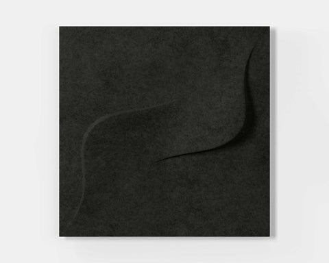 feltform wall panels twist single charcoal | MIO Culture