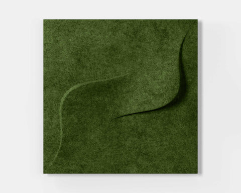 feltform wall panels twist single moss | MIO Culture