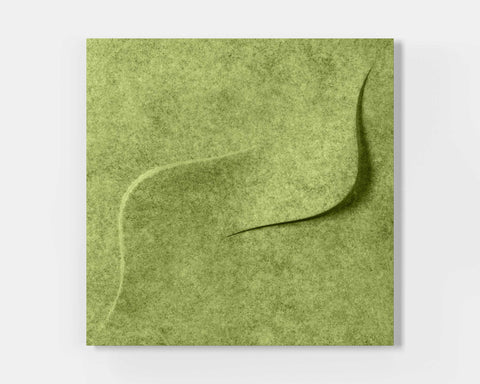 feltform wall panels twist single pistachio | MIO Culture