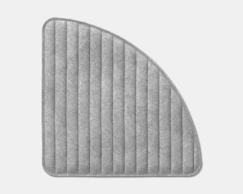 Quiltforms Acoustic Wall Art 24" Quarter Circle