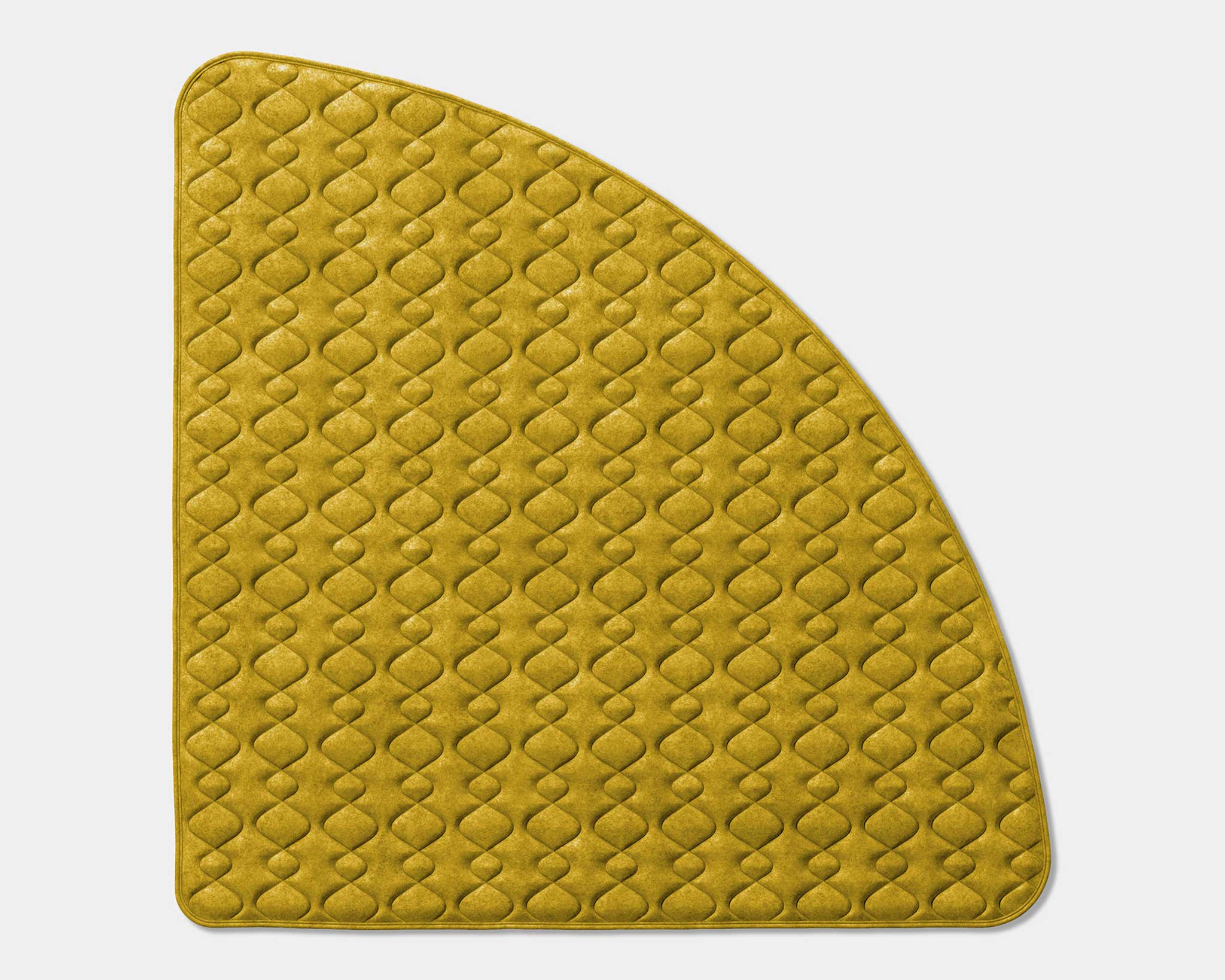 Quiltforms Acoustic Wall Art 48" Quarter Circle