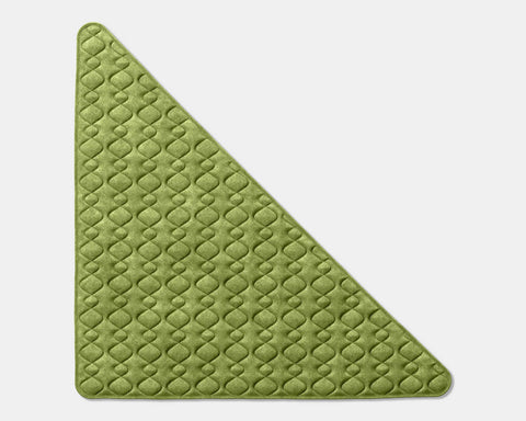 quiltforms waves triangle 54 pistachio | MIO Culture