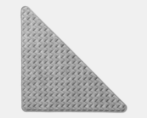 quiltforms zigzag triangle 54 mottled white | MIO Culture