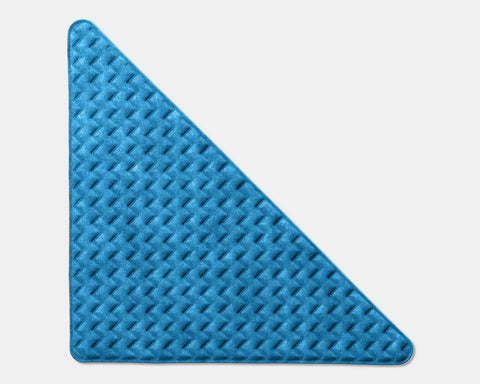 quiltforms zigzag triangle 54 pool blue | MIO Culture