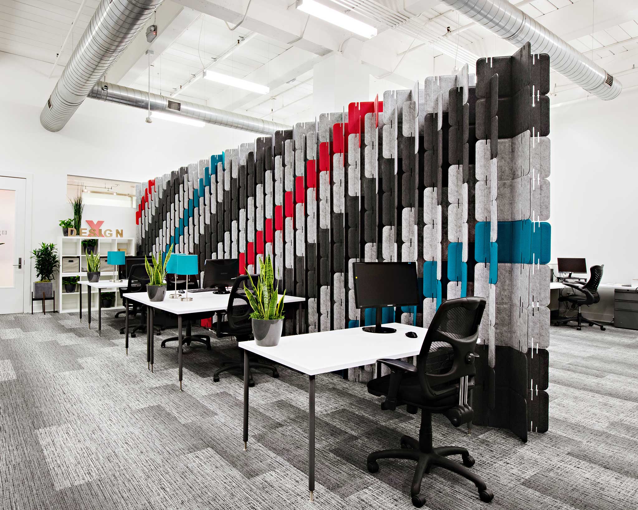 Nomad System Felt PRO Acoustic Room Dividers hover image