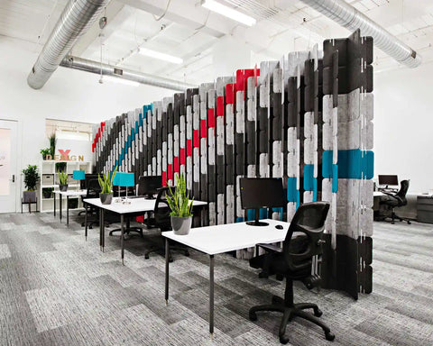 Nomad System Felt PRO Acoustic Room Dividers