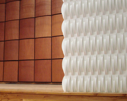 Acoustic Weave PlasticForms Wall Tiles – Stage lining panels