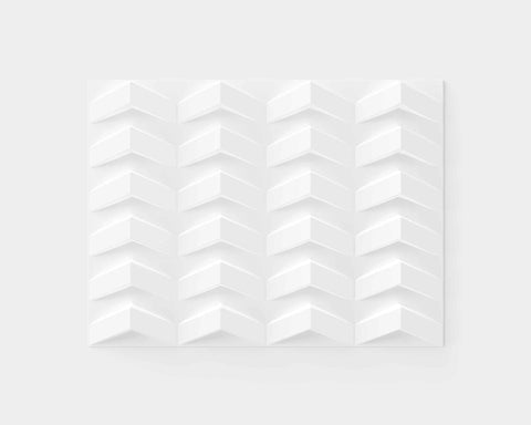 Chevron PlasticForms Wall Tiles – Set of 12 tiles display