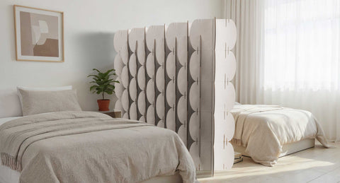 MIO Divide a Bedroom into two Rooms with room dividers cardboard