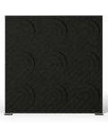 Shift Walls 6x6 Room Divider with deco plate base in charcoal