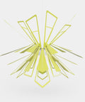 Chartreuse Bendant pendant lamp starburst