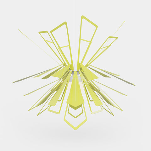 Chartreuse Bendant pendant lamp starburst