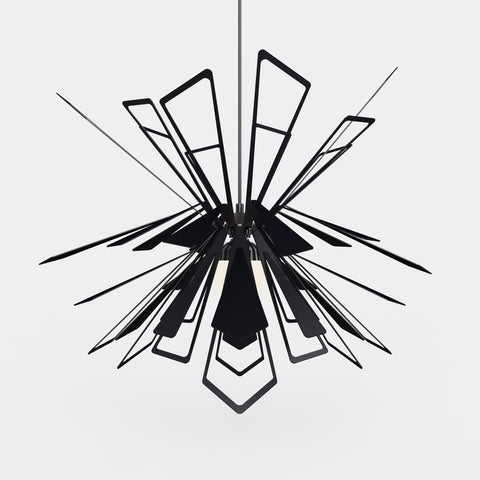 Black Bendant pendant lamp starburst