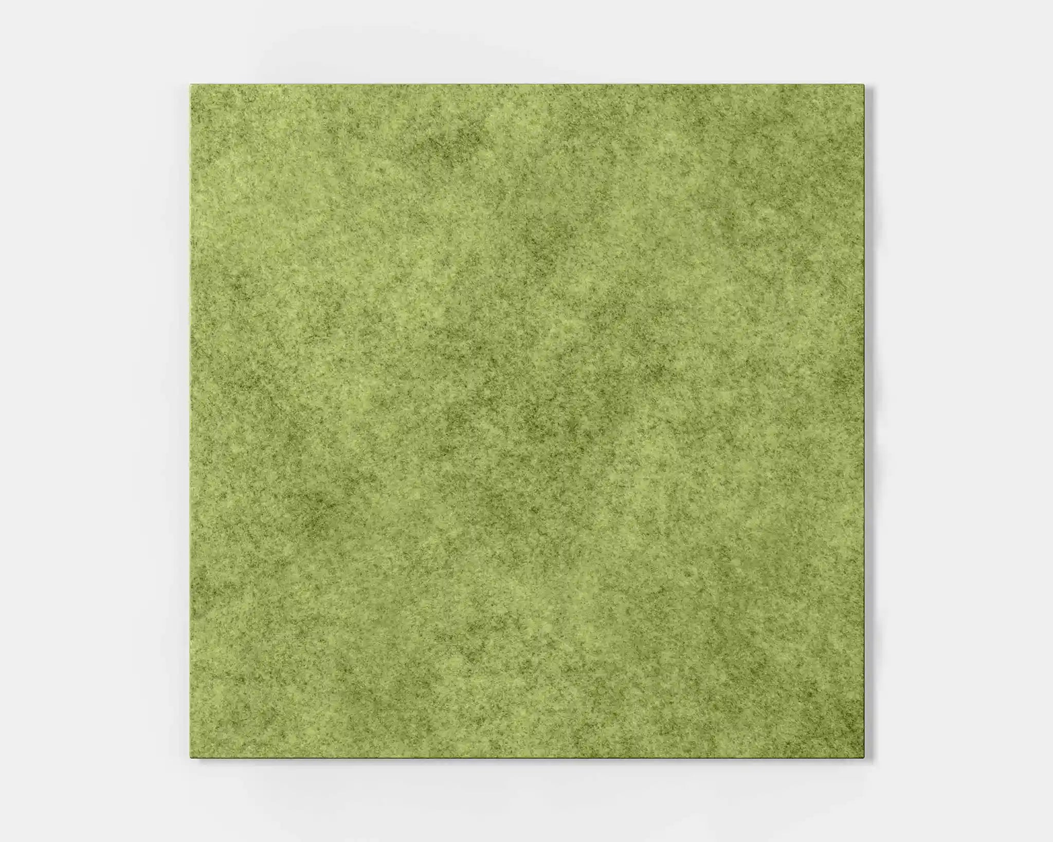 Single Edge FeltForms Acoustic Tile in Pistachio green color