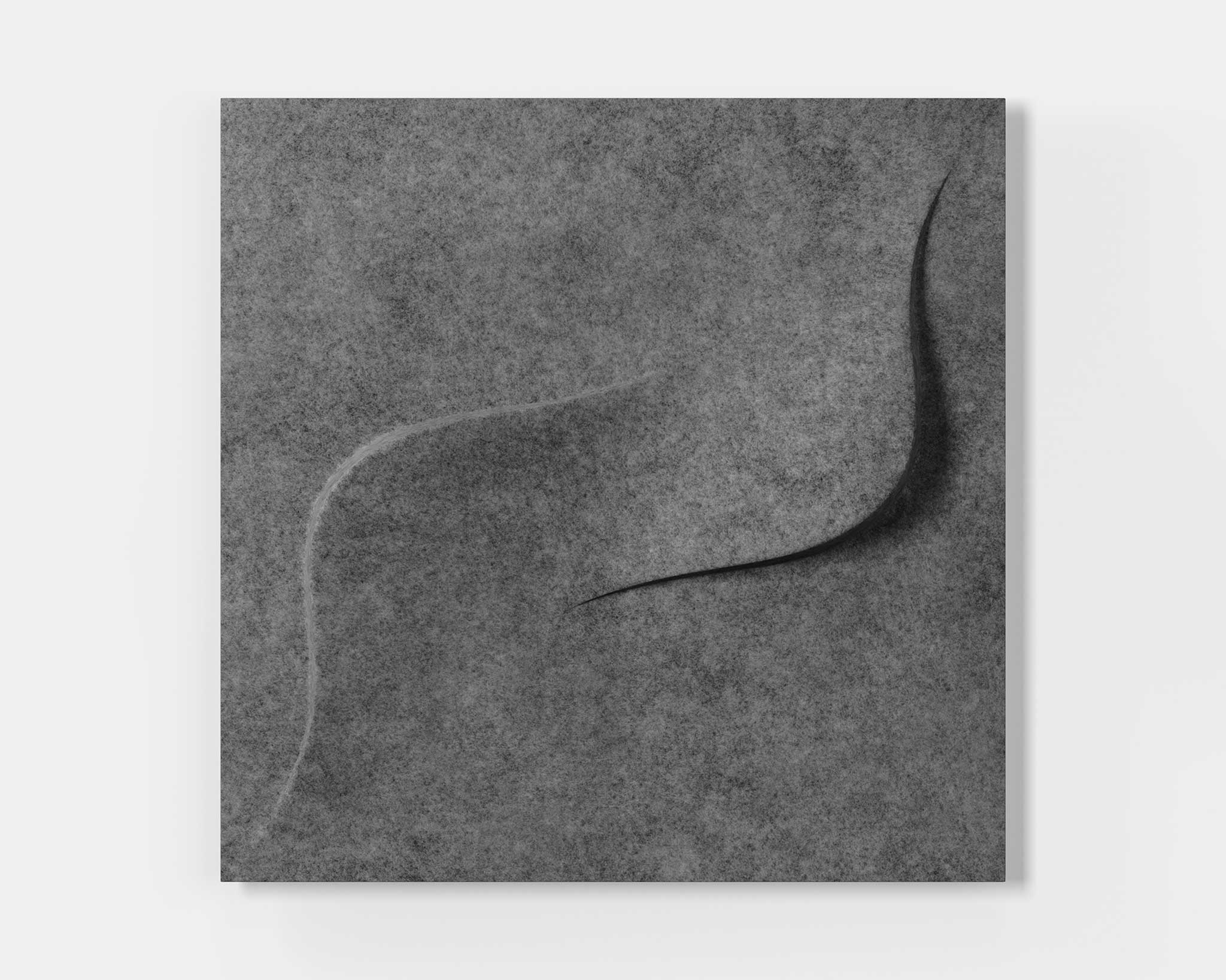 feltform wall panels twist single grey | MIO Culture