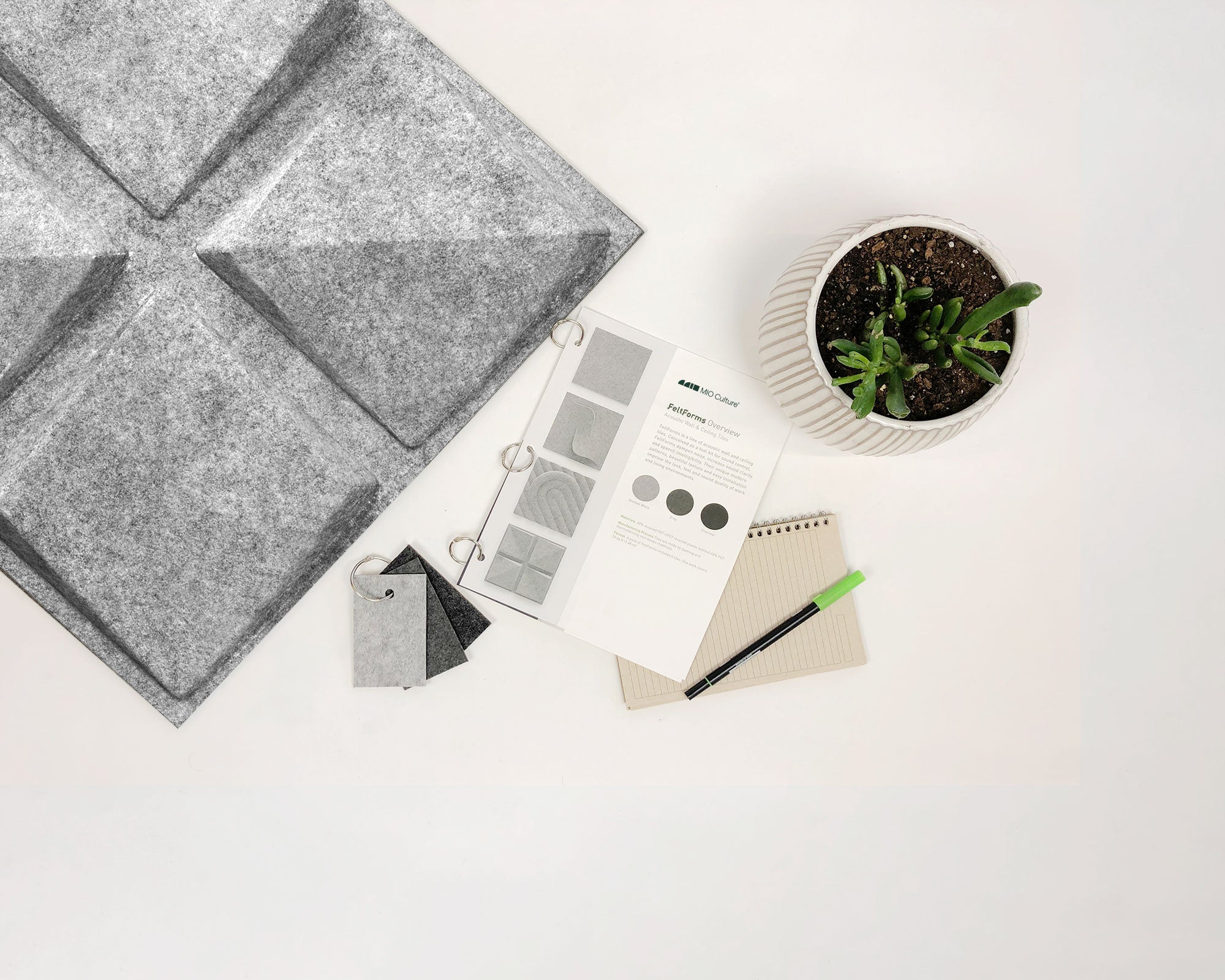 Feltforms Acoustic Tiles Samples hover image