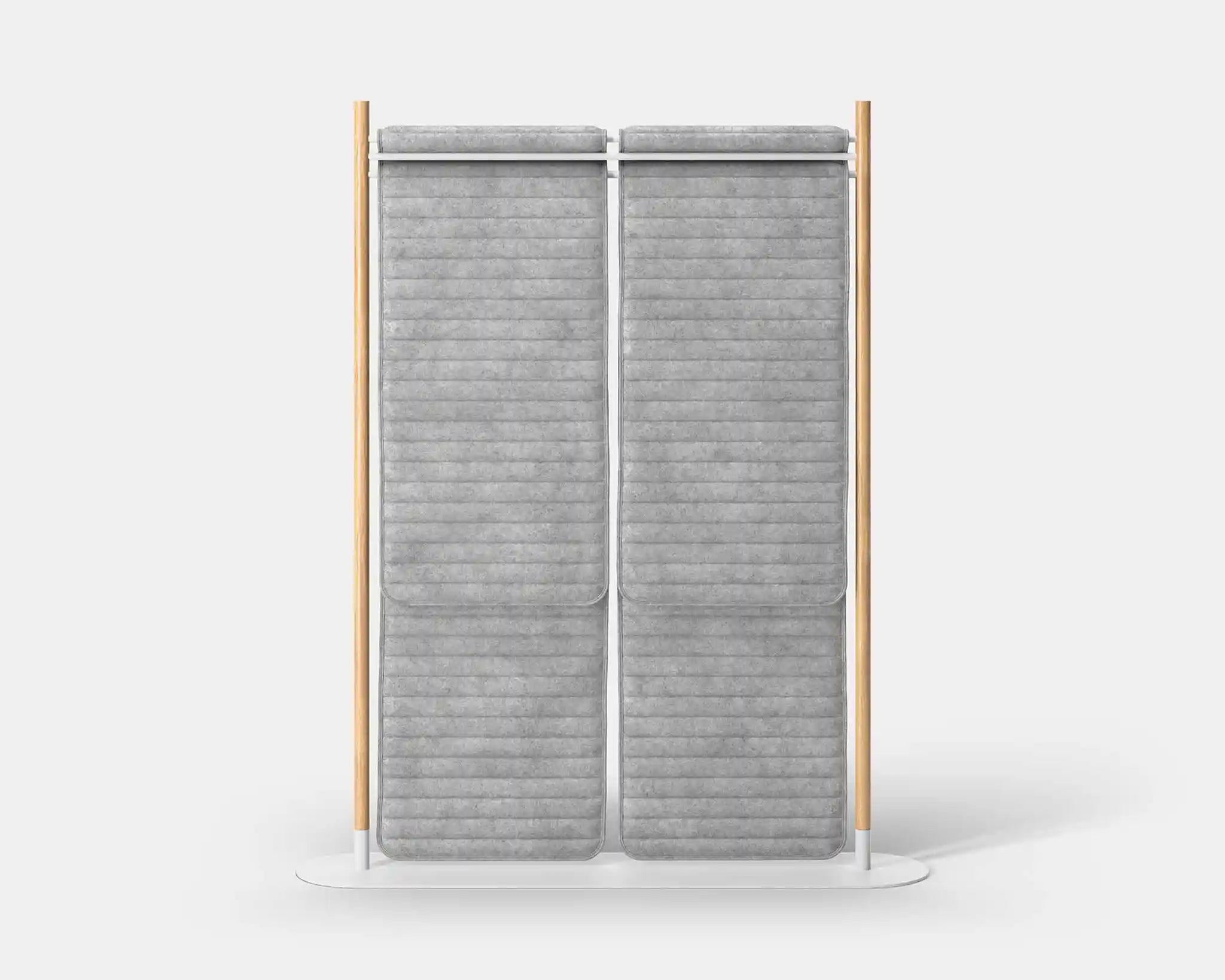 Hangout acoustic divider – double rectangle quilt - MIO Culture