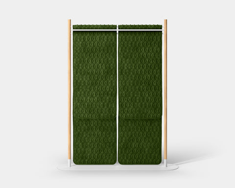 Hangout Acoustic Room Divider Double Rectangle Quilt