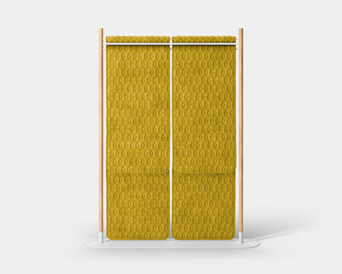 Hangout Acoustic Room Divider Double Rectangle Quilt