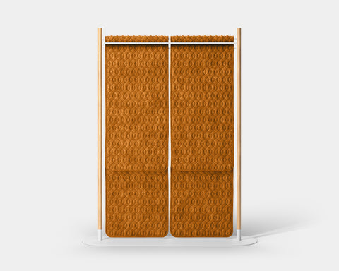 Hangout Acoustic Room Divider Double Rectangle Quilt