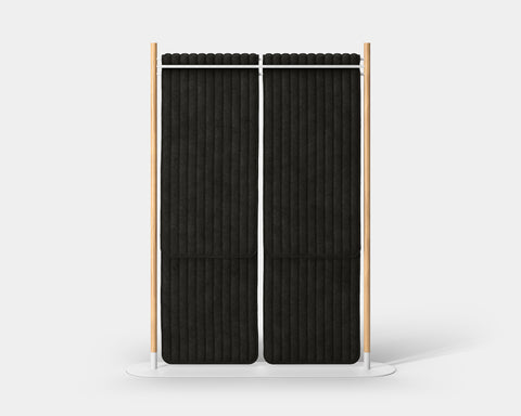 Hangout Acoustic Room Divider Double Rectangle Quilt