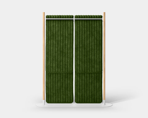 Hangout Acoustic Room Divider Double Rectangle Quilt