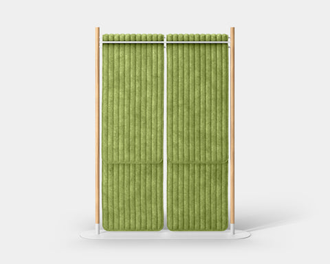 Hangout Acoustic Room Divider Double Rectangle Quilt