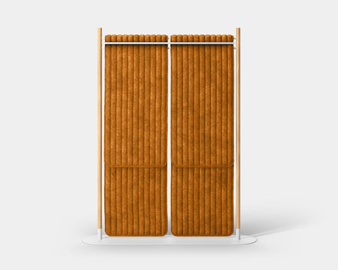 Hangout Acoustic Room Divider Double Rectangle Quilt