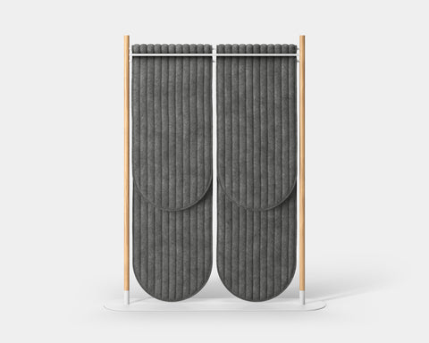Hangout Acoustic Room Divider Double Pill Quilt