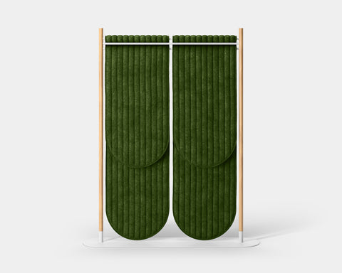Hangout Acoustic Room Divider Double Pill Quilt