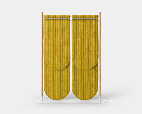 Hangout Acoustic Room Divider Double Pill Quilt