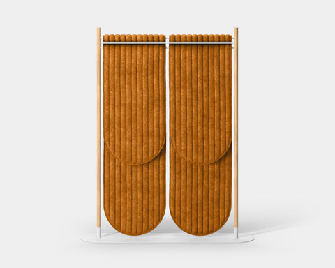 Hangout Acoustic Room Divider Double Pill Quilt