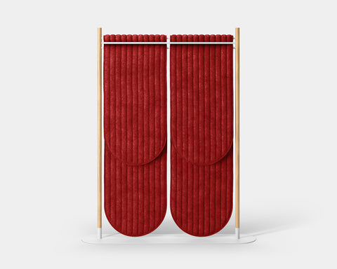 Hangout Acoustic Room Divider Double Pill Quilt