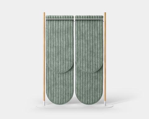 Hangout Acoustic Room Divider Double Pill Quilt