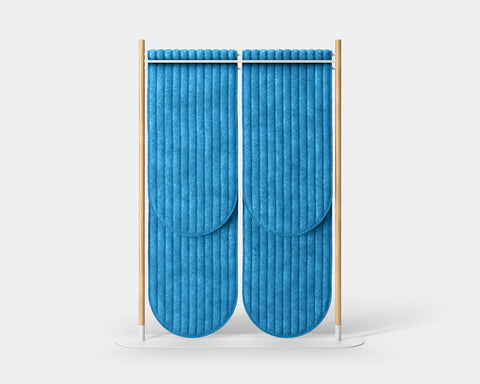 Hangout Acoustic Room Divider Double Pill Quilt