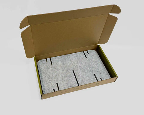 Nomad System Felt Sample Pack showing complete set of felt material samples in various colors