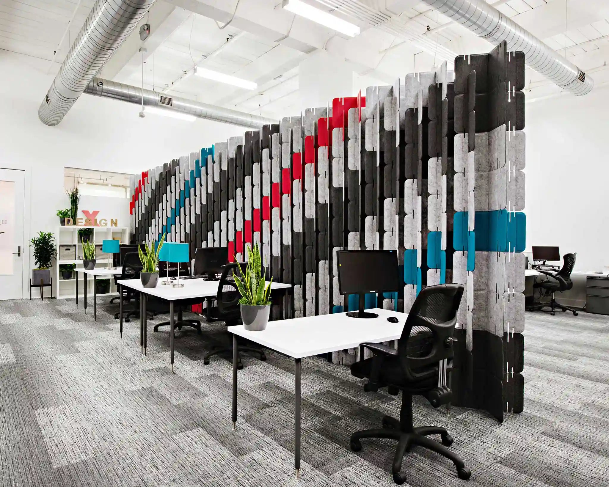 Nomad PRO felt acoustic dividers: Modular & stylish - MIO Culture