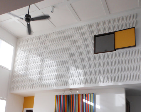 Acoustic Weave Plasticforms Wall Tiles