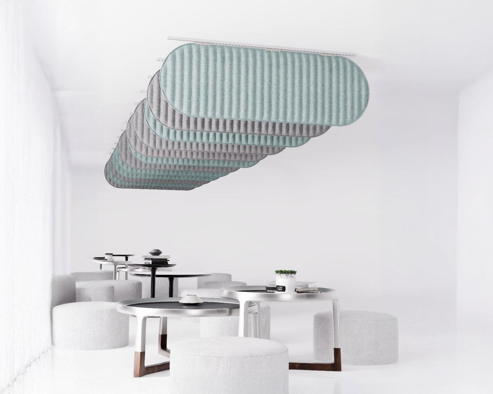Quiltforms Acoustic Ceiling Baffle 18" Pill hover image